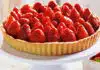 Tarte aux fraises sans beurre sans oeufs