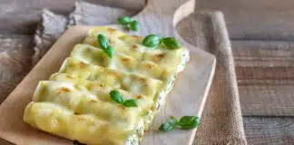 Cannellonis ricotta et épinards