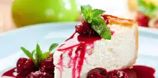 Cheesecake aux fruits rouges