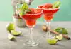 Cocktail Margarita congelée à la fraise au Thermomix