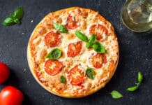 Pizza Margherita sans gluten