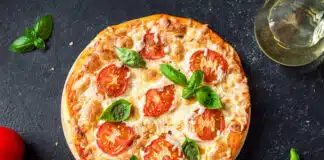 Pizza Margherita sans gluten