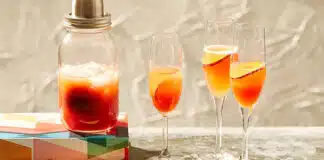 Cocktail Bellini au Thermomix