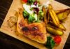 Cuisses de poulet et pomme de terre