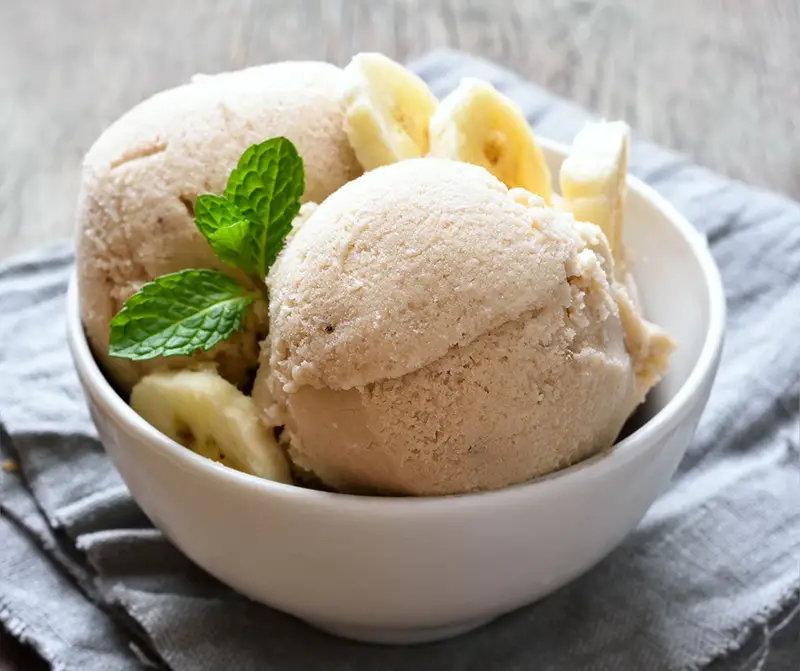 Glace banane