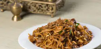 Nouilles chinoises aux crevettes au Thermomix