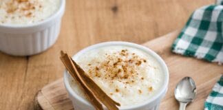Riz au lait à la vanille et cannelle