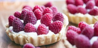 Tartelettes à la framboise