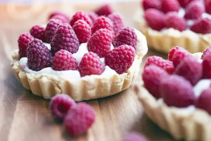 Tartelettes à la framboise