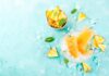 Sorbet à l'ananas et mangue