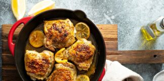 Blancs de poulet au citron