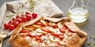 Galette aux légumes et thon