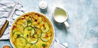 Quiche de l'été à la courgette et thon