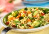 Risotto aux légumes et poulet
