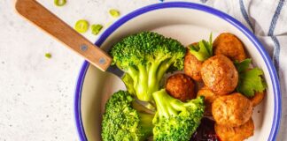 Boulettes de viande au brocoli