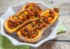 Butternut farcie aux lardons
