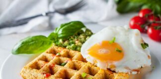 Gaufres aux légumes