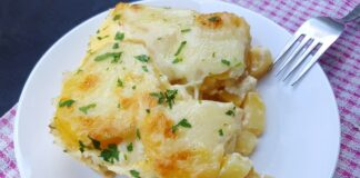 Gratin de pomme de terre au yaourt