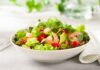 Salade d’avocats aux crevettes