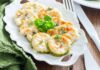 Courgette à la mozzarella au four