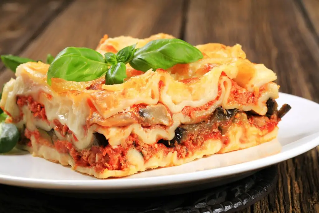 Lasagnes thon et champignons
