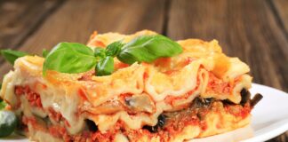 Lasagnes thon et champignons