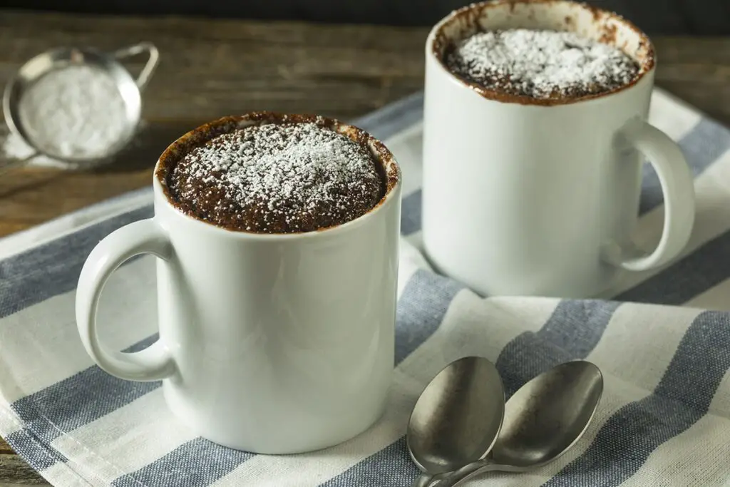 Mug Cake Sans Oeuf Cacao Mug cake au chocolat sans oeufs