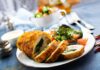 Roulés de poulet aux épinards et fromage