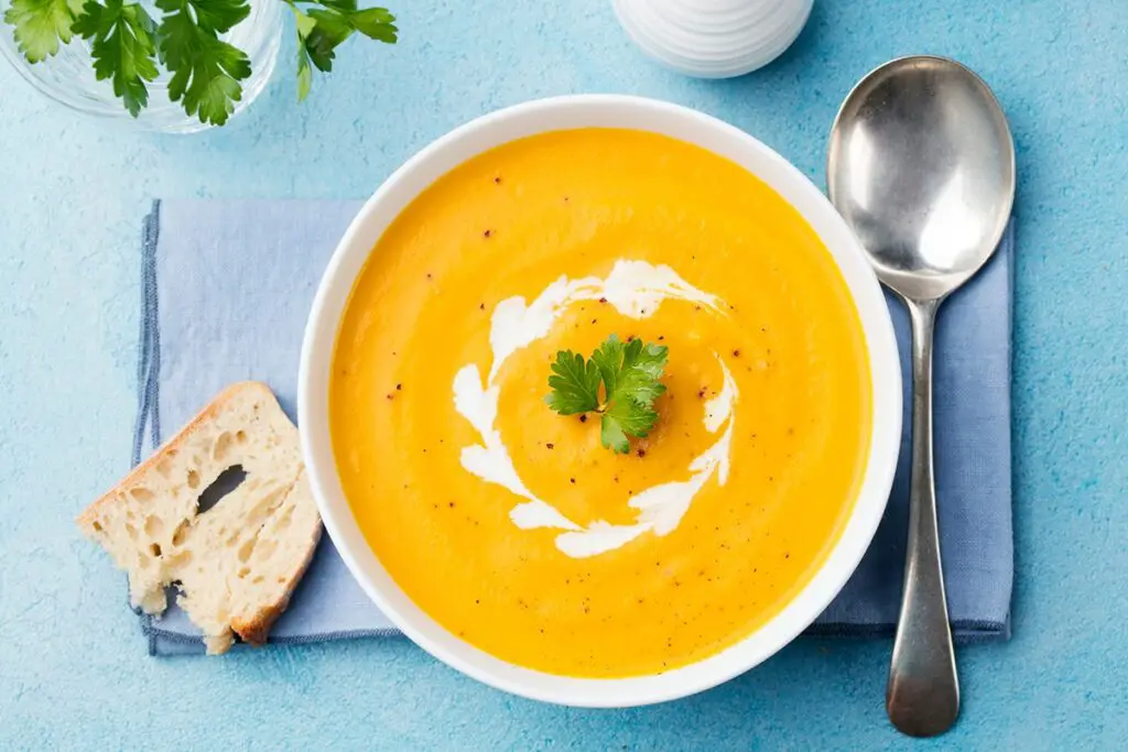 Soupe de potiron et ail au Thermomix