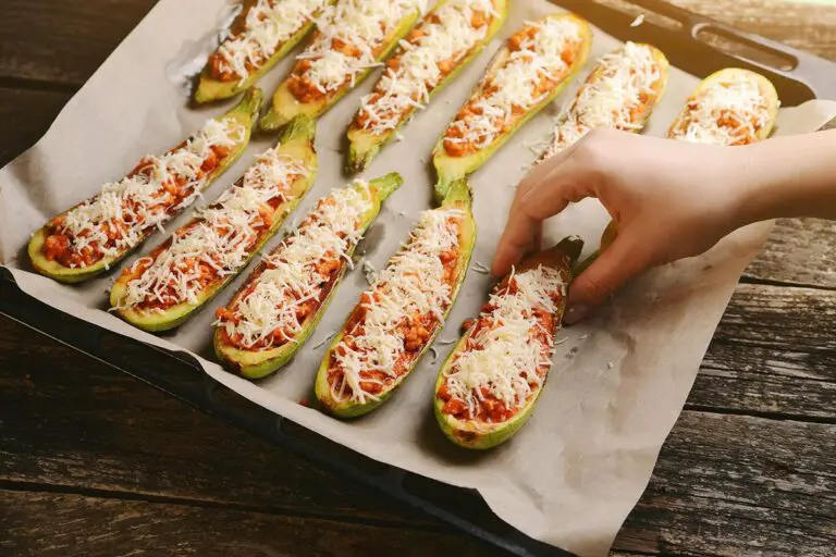 Courgettes farcies à la viande hachée