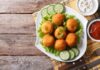 Croquettes de pomme de terre et blanc de poulet