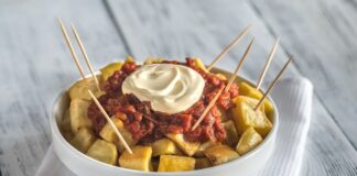 Pommes de terre à l'espagnole avec sauce tomate au Thermomix