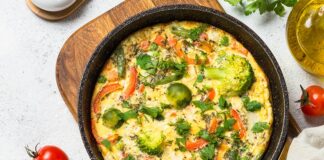 flan de légumes de printemps et thon