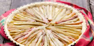 Tarte à la rhubarbe