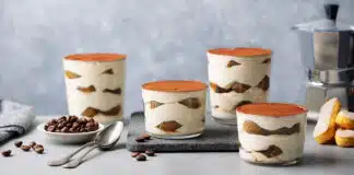 Tiramisu au chocolat et fromage blanc