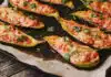 Aubergines farcies aux légumes et à la viande hachée