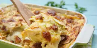 Flan de courgettes et jambon
