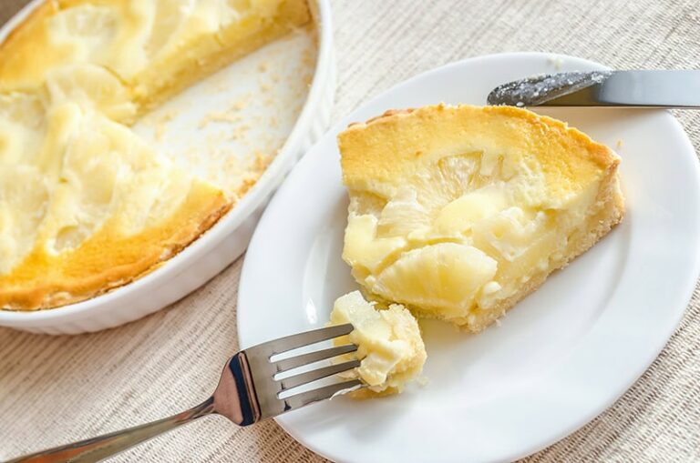 Tarte ananas ww