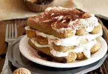 Tiramisu léger au fromage blanc