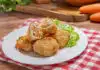 Boulettes de poisson et légumes