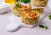 Flans coupe faim aux légumes et son d'avoine