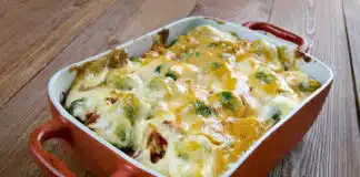 Gratin de poulet aux légumes