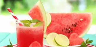 Cocktail pastèque vodka au Thermomix