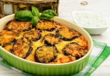 Gratin d'aubergines au fromage