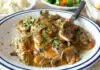 Poulet à la sauce aux champignons