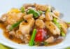 Wok de poulet aux légumes