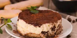 Cake glacé à la noix de coco et chocolat sans cuisson