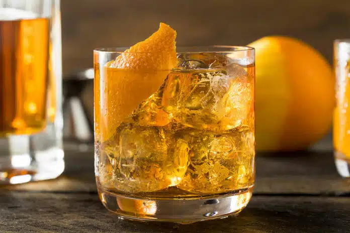 Cocktail oranges, pommes et Xérès