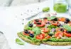Pizza de courgettes au pesto