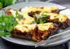 Aubergines farcies à la viande hachée et à la béchamel